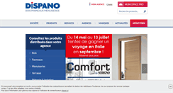 Desktop Screenshot of dispano.fr